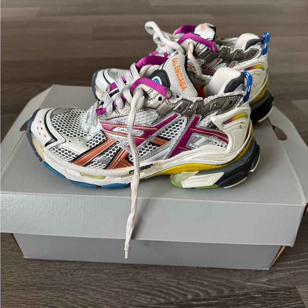 Balenciaga track 2.0 Multicolor Mesh Sneakers - Picture 3 of 5